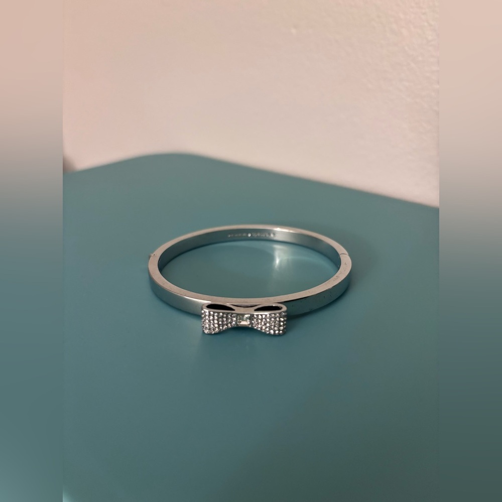 Kate Spade Silver Bow Bracelet